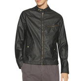 Mens Black Summer Cotton Jacket